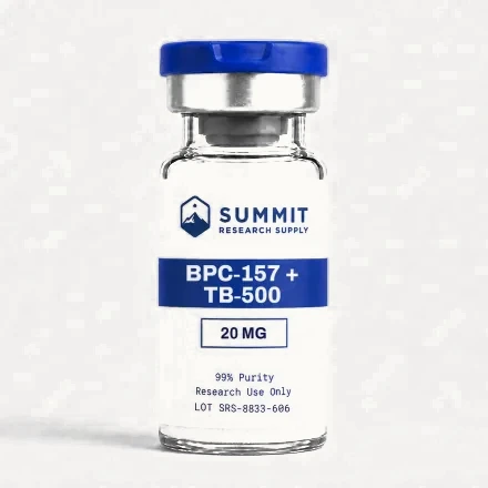 BPC-157 + TB-500 Blend 20mg (10mg/10mg) research vial